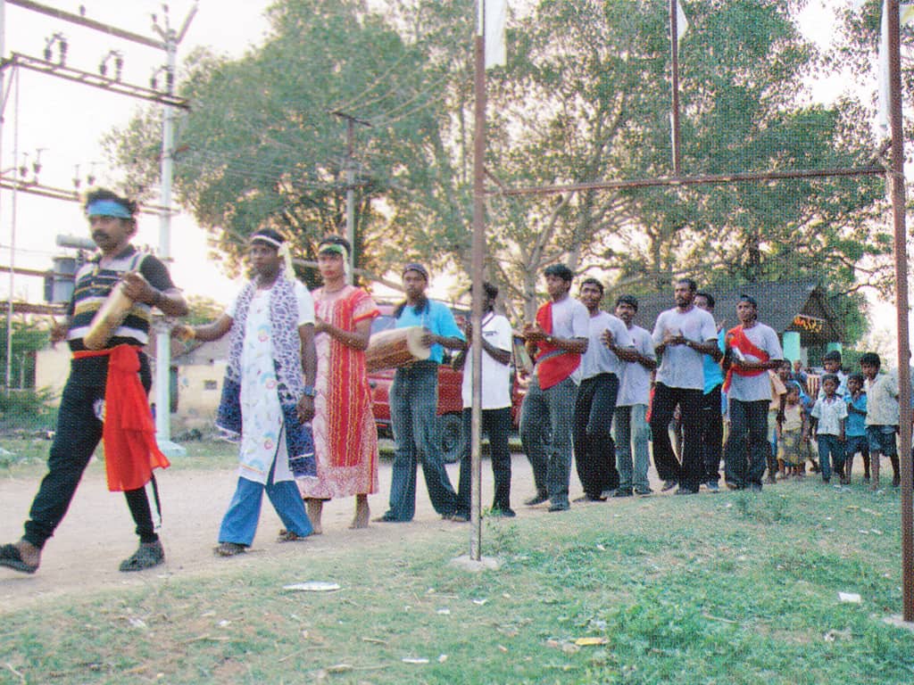 CFI Street Play at Palli Village on World TB Day