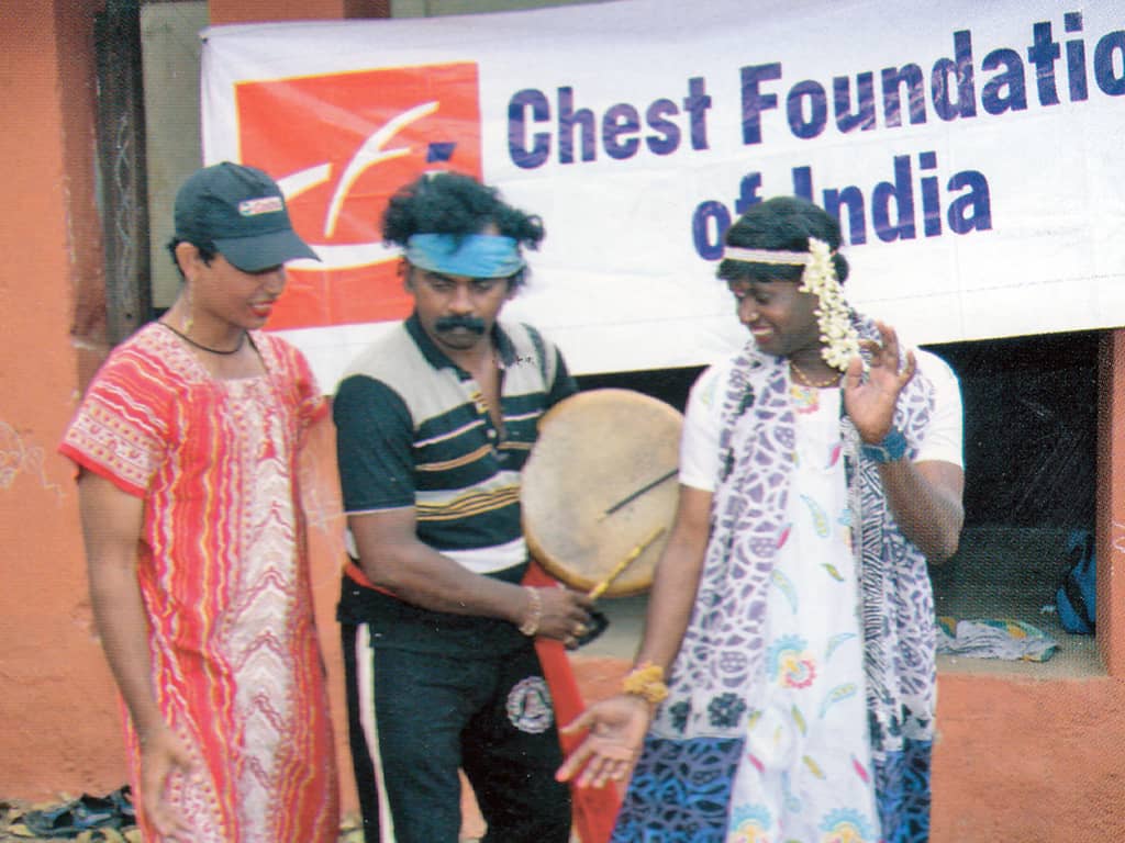 CFI Street Play at Palli Village on World TB Day